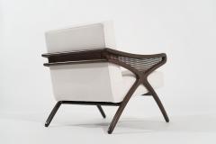 Mid Century Modern Butterfly Lounge Chair in Mohair circa 1960s - 3089823