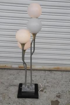Mid Century Modern Cascading Multi Bulb Chrome Floor Lamp - 4097897