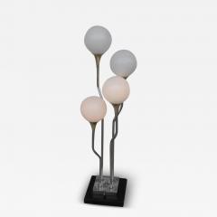 Mid Century Modern Cascading Multi Bulb Chrome Floor Lamp - 4101476