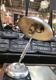 Mid Century Modern Chrome Adjustable Desk Light Italy 1960s - 920693