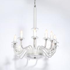 Mid Century Modern Classical Hand Blown Murano Glass 16 Arm Chandelier - 4827118