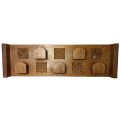 Mid Century Modern Coat Rack by Rivadossi 1970s - 4361834