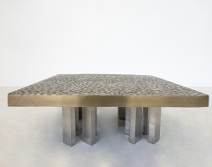 Mid Century Modern Coffee Table in Bronze Belgium - 3492835