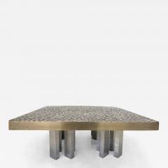 Mid Century Modern Coffee Table in Bronze Belgium - 3494505