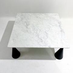 Mid Century Modern Coffee Table in Marble Steel - 2837960