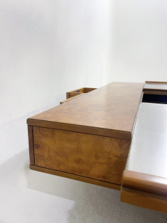 Mid Century Modern Coffee Table with Compartments Italy 1970s - 3353103