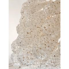 Mid Century Modern Conchiglie Murano Glass Gold Chandelier - 4476275