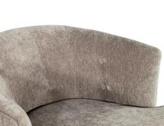 Mid Century Modern Curved Back Lounge Chair - 2692848