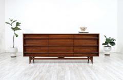 Mid Century Modern Curved Front Dresser by Young Furniture Co  - 2400406