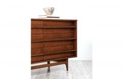 Mid Century Modern Curved Front Dresser by Young Furniture Co  - 2400409