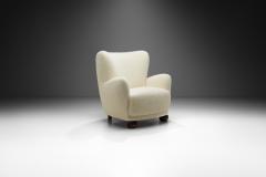 Mid Century Modern Danish Cabinetmaker Lounge Chair Denmark 1940s - 3012472