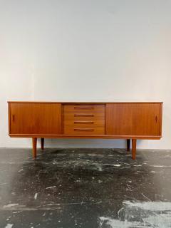 Mid Century Modern Danish Teak Credenza Circa 1960s - 3806404