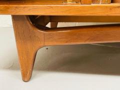 Mid Century Modern Danish Teak Credenza Sideboard Bar or Cocktail Cabinet - 2864974