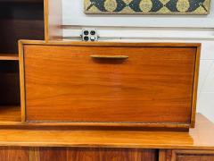 Mid Century Modern Danish Teak Credenza Sideboard Bar or Cocktail Cabinet - 2864982