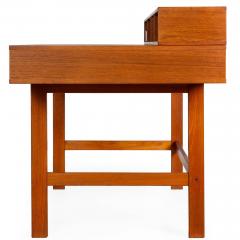 Mid Century Modern Danish Teakwood Desk by Peter Lovig Nielsen ca 1970s - 4501905
