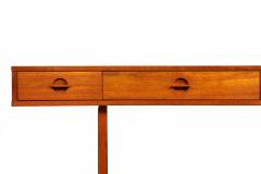 Mid Century Modern Danish Teakwood Desk by Peter Lovig Nielsen ca 1970s - 4501908