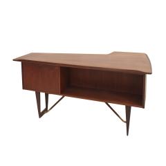 Mid Century Modern Designed by Arne Vodder Boomerang Desk - 3038798