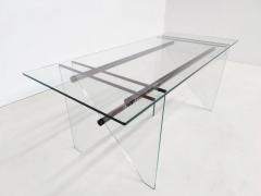 Mid Century Modern Desk Table in Glass - 3043786