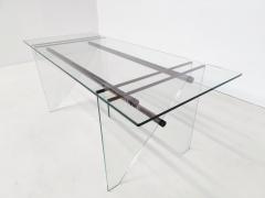 Mid Century Modern Desk Table in Glass - 3043788