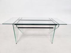 Mid Century Modern Desk Table in Glass - 3043789