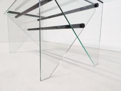 Mid Century Modern Desk Table in Glass - 3043790