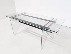 Mid Century Modern Desk Table in Glass - 3043792