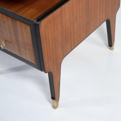 Mid Century Modern Desk by Vittorio Dassi Italy 1950s - 3893542