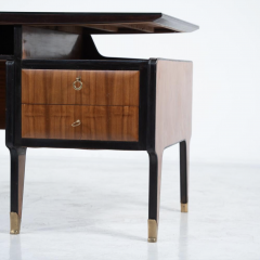 Mid Century Modern Desk by Vittorio Dassi Italy 1950s - 3893547