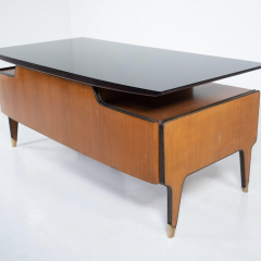 Mid Century Modern Desk by Vittorio Dassi Italy 1950s - 3893549