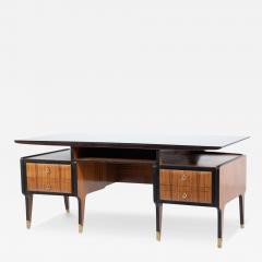 Mid Century Modern Desk by Vittorio Dassi Italy 1950s - 3895644