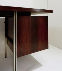 Mid Century Modern Desk with Two Sets of Drawers - 2827179