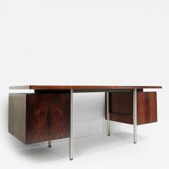 Mid Century Modern Desk with Two Sets of Drawers - 2833003