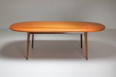 Mid Century Modern Dining Table in Weng and Cherry 1960s - 1585549