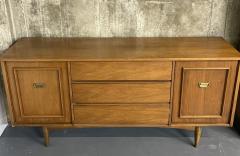 Mid Century Modern Dresser Chest or Sideboard Walnut - 2640923