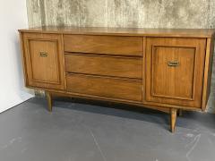 Mid Century Modern Dresser Chest or Sideboard Walnut - 2640924