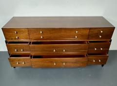 Mid Century Modern Dresser West Michigan Furniture Co Ebony Walnut Metz - 2846487