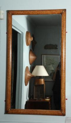 Mid Century Modern Elegant French 1940s Gilt and Wood Mirror - 663917