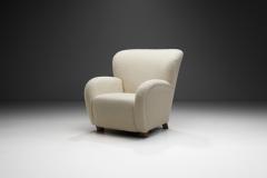Mid Century Modern European Cabinetmaker Lounge Chair Europe 1950s - 3681901