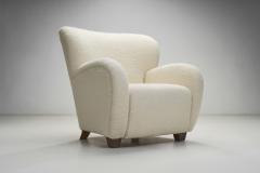 Mid Century Modern European Cabinetmaker Lounge Chair Europe 1950s - 3681906