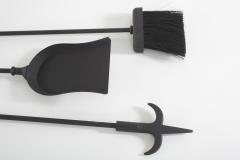 Mid Century Modern Fireplace Tool Set 4 Pieces - 2109063