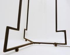 Mid Century Modern Floor Lamp in Metal Glass - 2631864