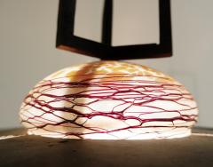Mid Century Modern Floor Lamp in Metal Glass - 2631865