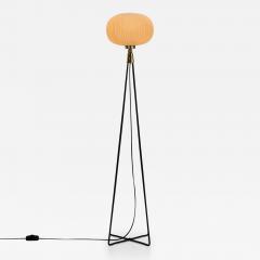 Mid Century Modern Floor Lamp with Geometric Base Europe ca 1950s - 3251390
