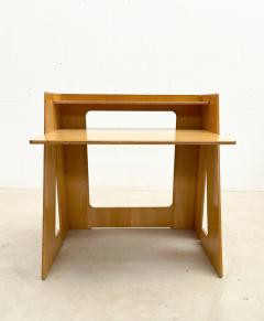 Mid Century Modern Foldable Wooden 6M Desk Chair Set - 2741742