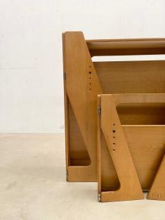 Mid Century Modern Foldable Wooden 6M Desk Chair Set - 2741746
