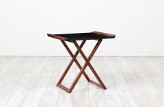 Mid Century Modern Folding Side Table - 3055687