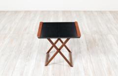 Mid Century Modern Folding Side Table - 3055689