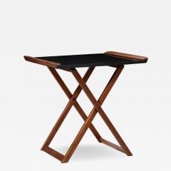 Mid Century Modern Folding Side Table - 3056673
