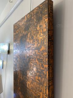Mid Century Modern French Copper Wall Panel - 2596965