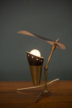 Mid Century Modern French Table Lamp - 4578449